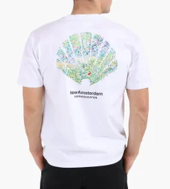 New Amsterdam Surf Association Tall Grass Tee White