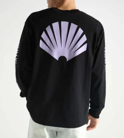 New Amsterdam Surf Association Logo Longsleeve Black Purple