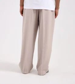 New Amsterdam Surf Association Wide Leg Pantalon Beige