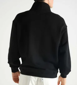 New Amsterdam Surf Association Logo Half Zip Black