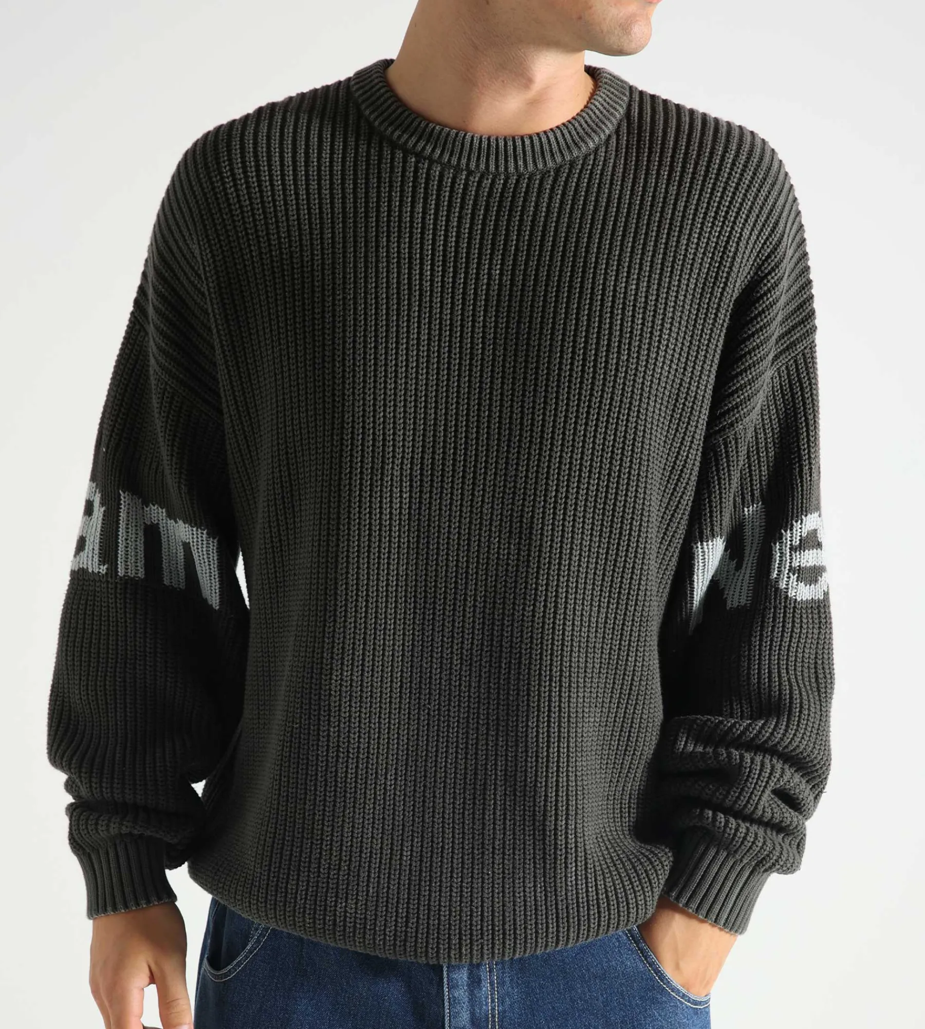 New Amsterdam Surf Association Logo Crew Knit Eiffel Tower