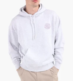 New Amsterdam Surf Association Sprayed Logo Hoodie Grey