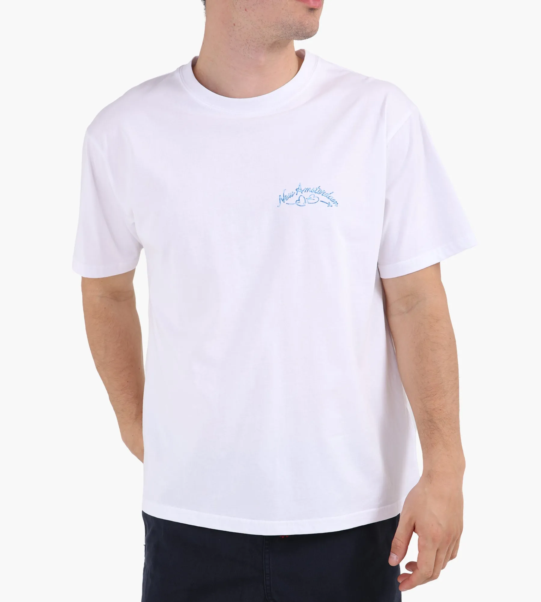 New Amsterdam Surf Association Love Connect Tee White