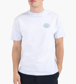 New Amsterdam Surf Association Sprayed Logo Tee Light Blue