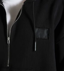 New Amsterdam Surf Association Half Zip Hoodie Black