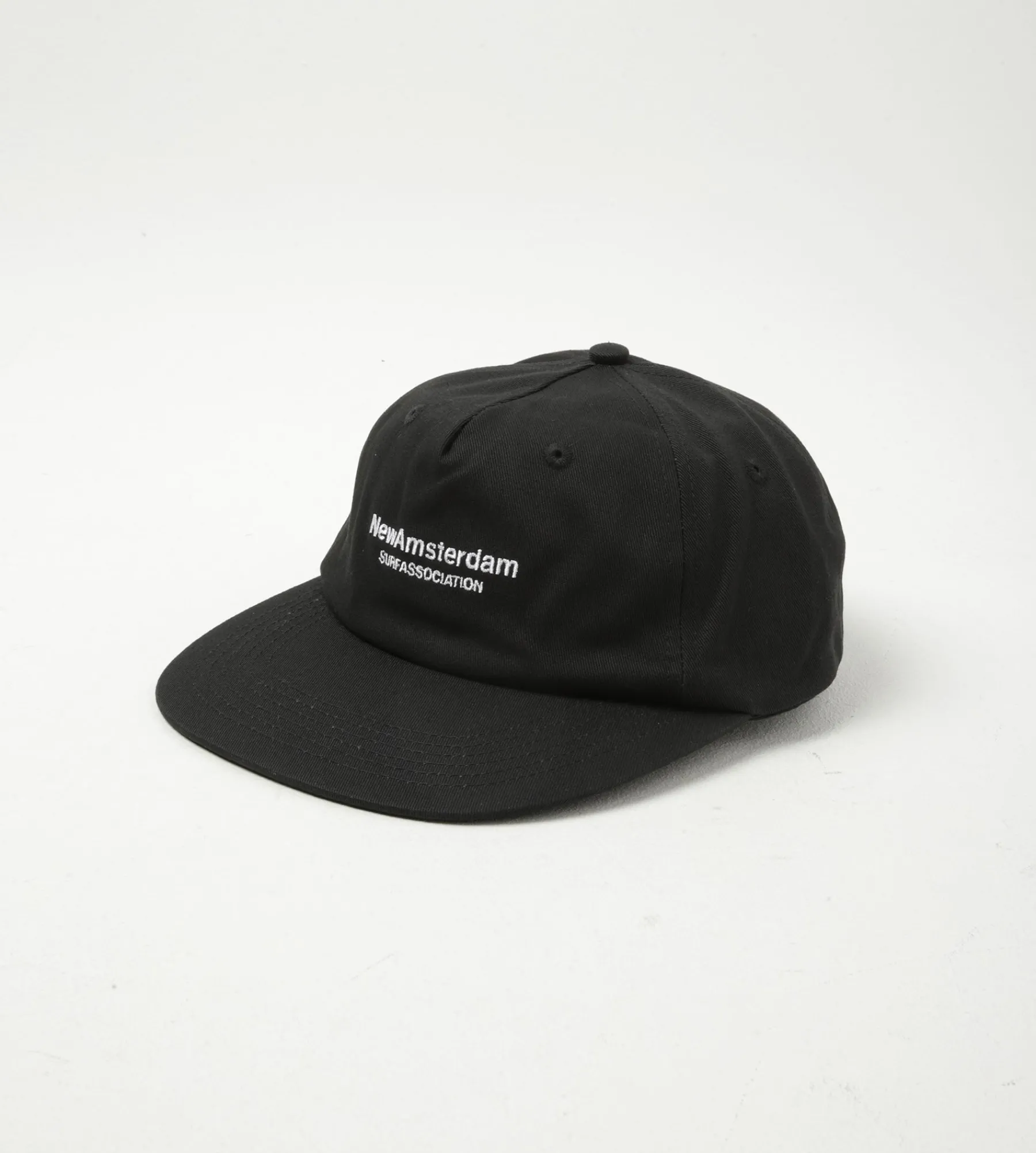 New Amsterdam Surf Association Name Cap Black Denim