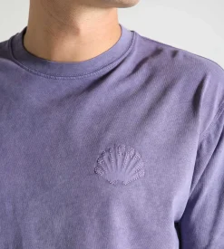 New Amsterdam Surf Association Logo Tee Washed Embro Purple Haze