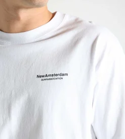 New Amsterdam Surf Association Photo Print Tee White