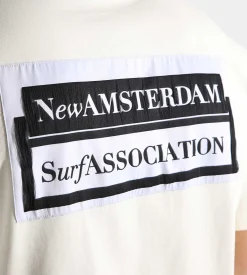 New Amsterdam Surf Association Singel Patch Tee Turtledove