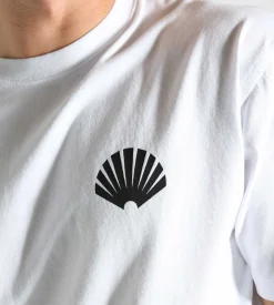 New Amsterdam Surf Association SS25 Logo Tee White Black