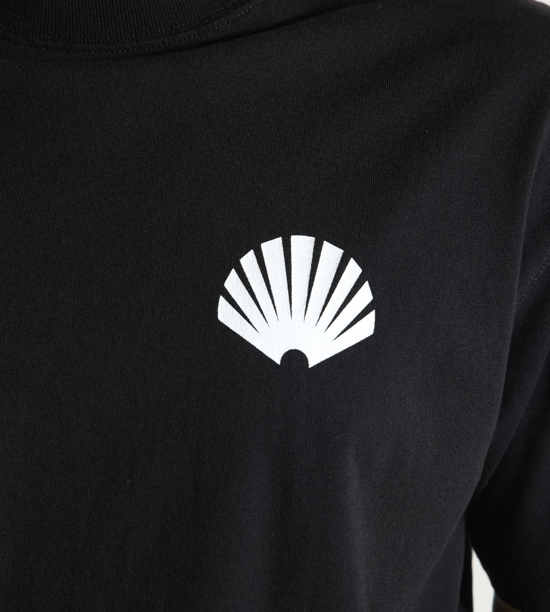 New Amsterdam Surf Association SS25 Logo Tee Black White