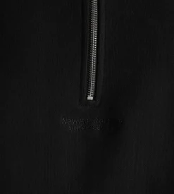 New Amsterdam Surf Association Logo Half Zip Black