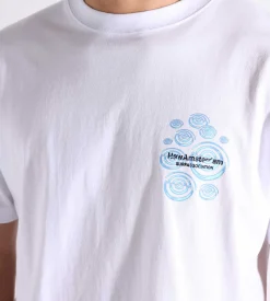 New Amsterdam Surf Association Ripple Tee White Blue