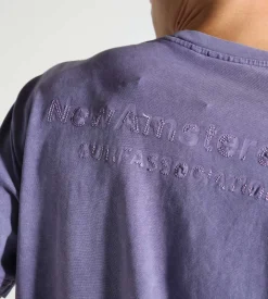 New Amsterdam Surf Association Logo Tee Washed Embro Purple Haze