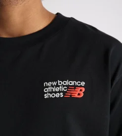 New Balance Athletics Premium Logo T-shirt Black