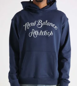 New Balance Athletics Relaxed League Hoodie NB Navy