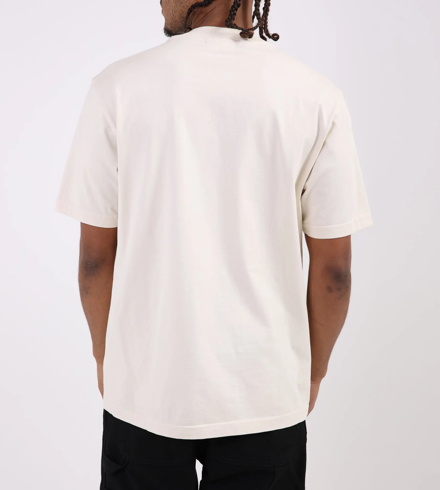 NN.07 Adam Emb Tee 3209 Ivory