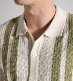 NN.07 Ares Knitted Shirt 6636 Ivory