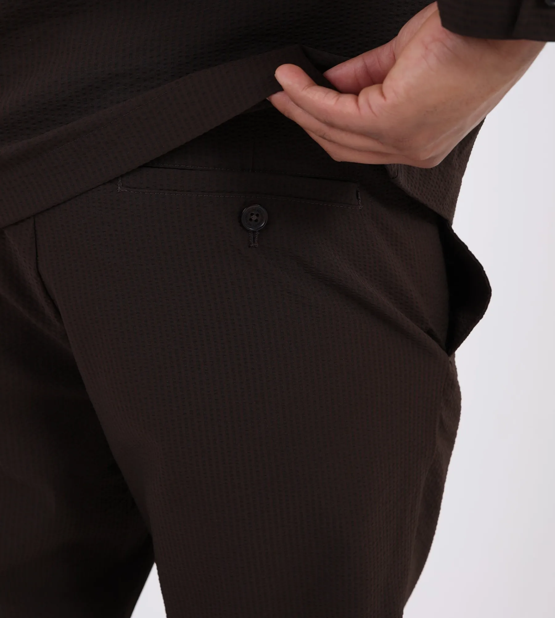 NN.07 Billie Trousers 1924 Brown Stripe