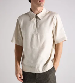 NN.07 Bruno Half Zip 1808 Ivory