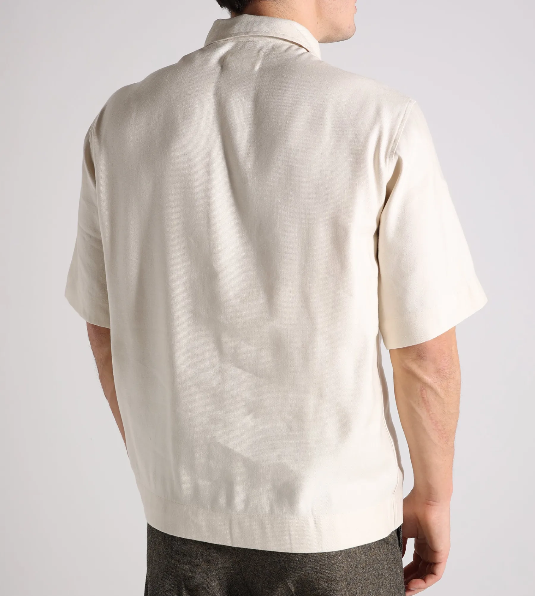NN.07 Bruno Half Zip 1808 Ivory