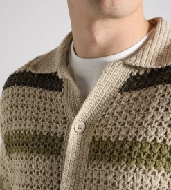 NN.07 Frank Crochet 6693 Green Stripe