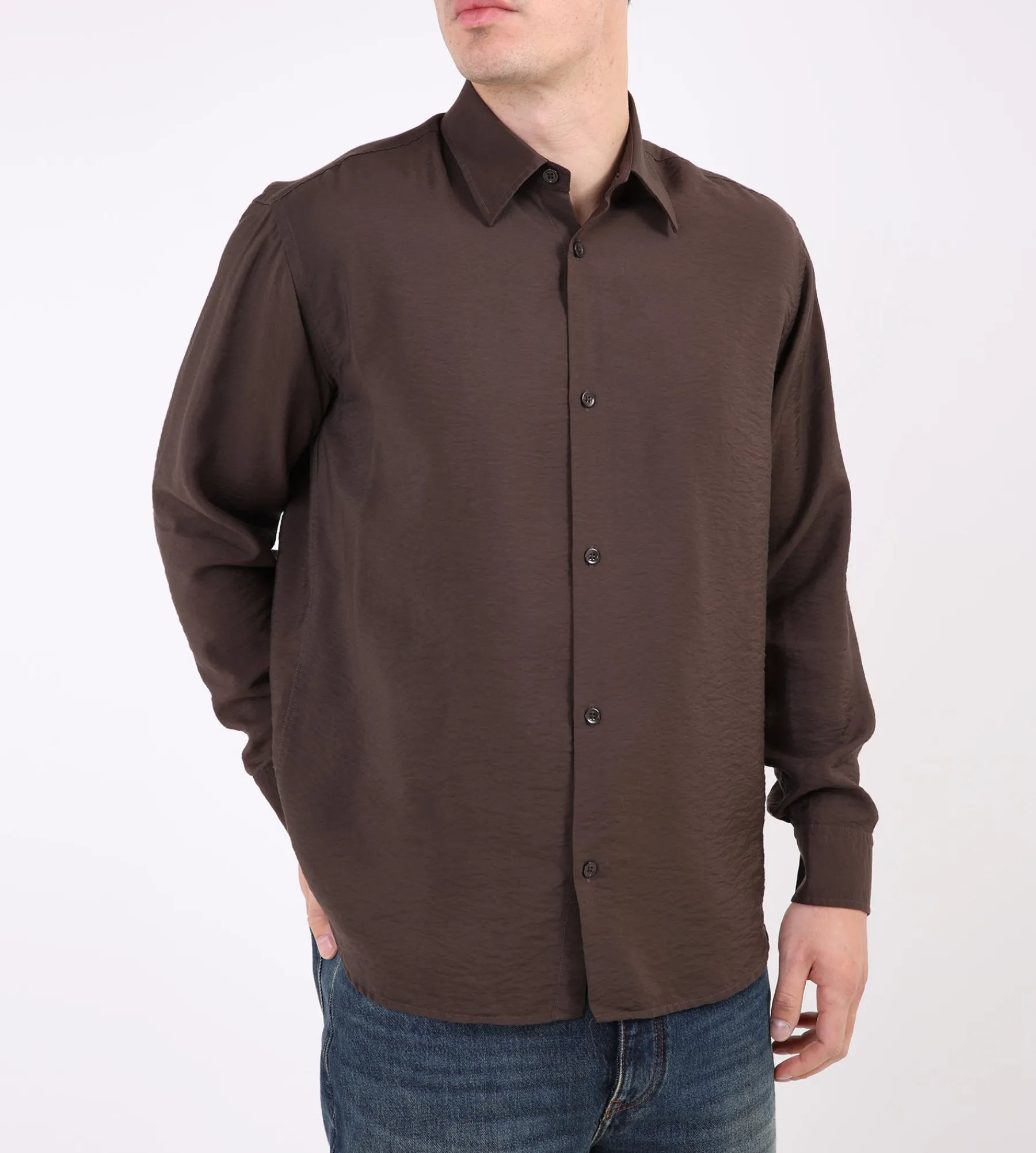 NN.07 Freddy Shirt No Pkt 5971 Demitasse