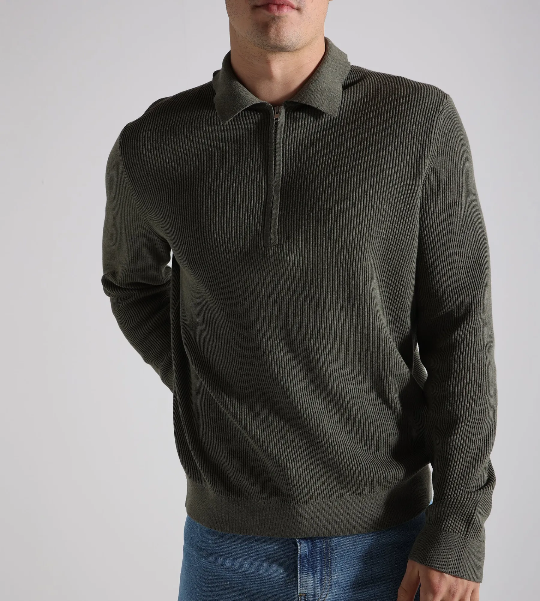 NN.07 Hansie LS Zip 6600 Capers