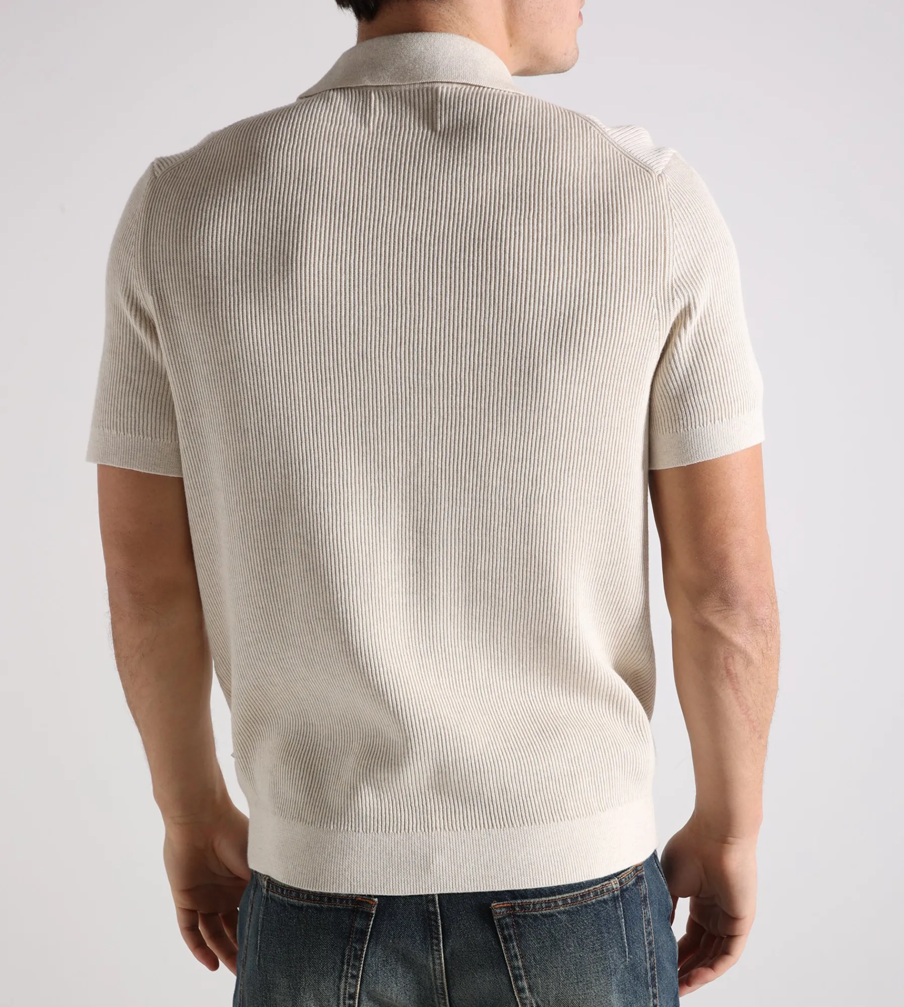 NN.07 Hansie SS Zip 6600 Ivory