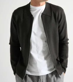 NN.07 Harald Full Zip 6530 Dark Army