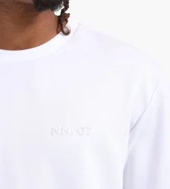 NN.07 Nat Logo Tee 3457 White