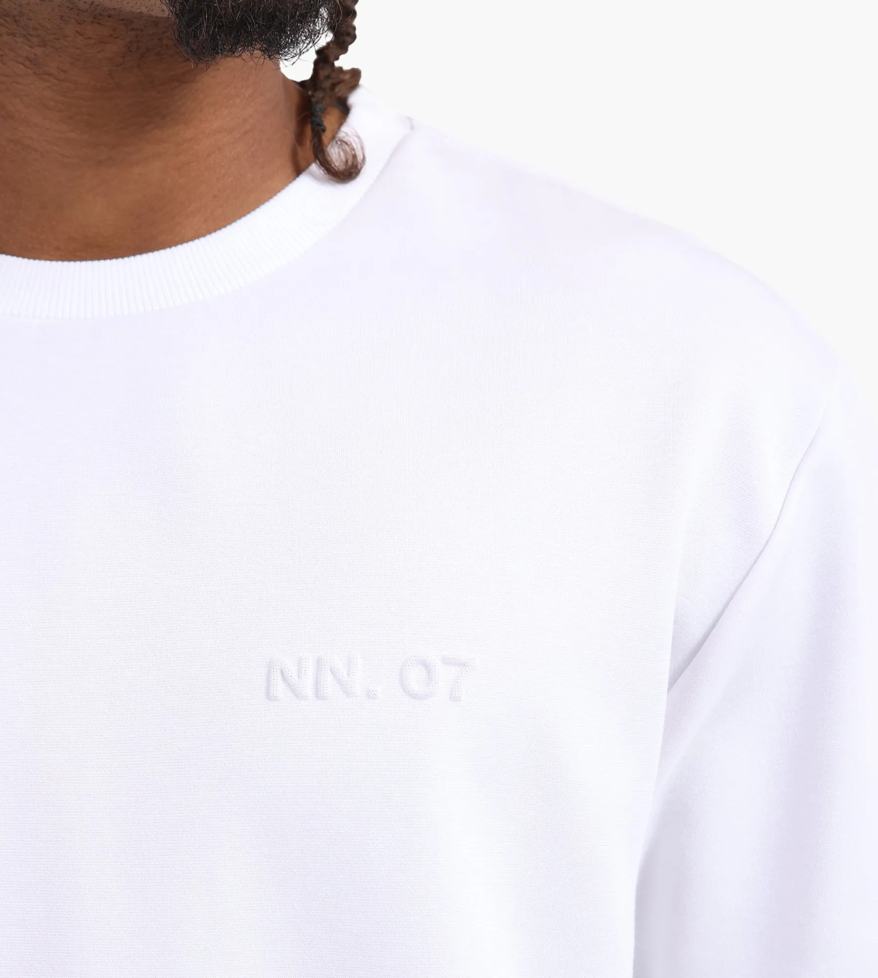 NN.07 Nat Logo Tee 3457 White