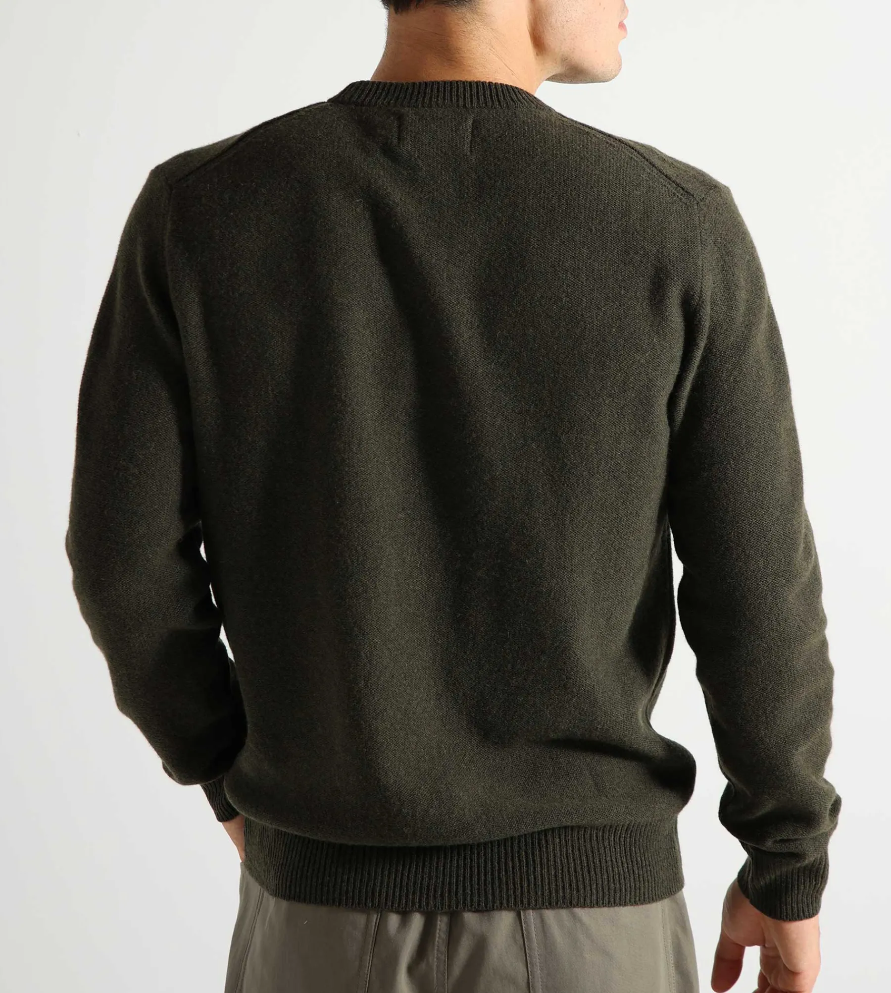 NN.07 Nigel Knit 6585 Dark Army