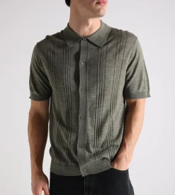 NN.07 Thor SS Cardigan 6584 Capers