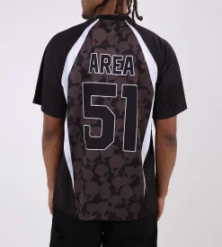 No Problemo Area 51 Football Shirt Black