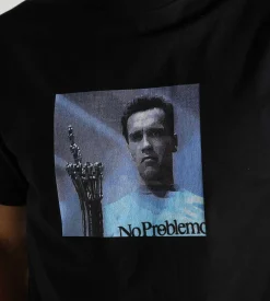 No Problemo I'll Be Back Tee White Black