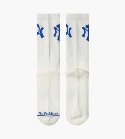 No Problemo NYP Sock White Navy