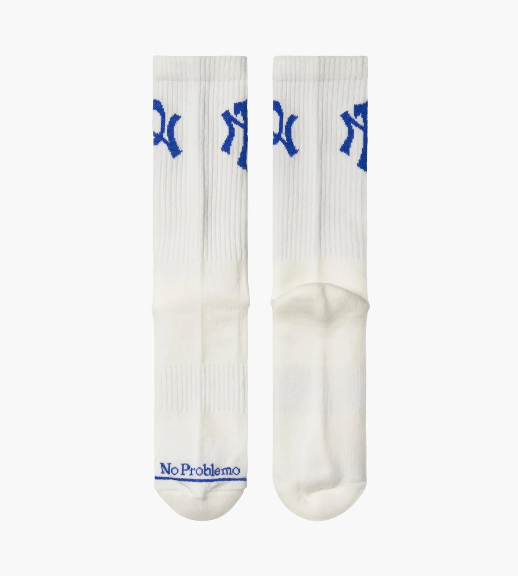 No Problemo NYP Sock White Navy