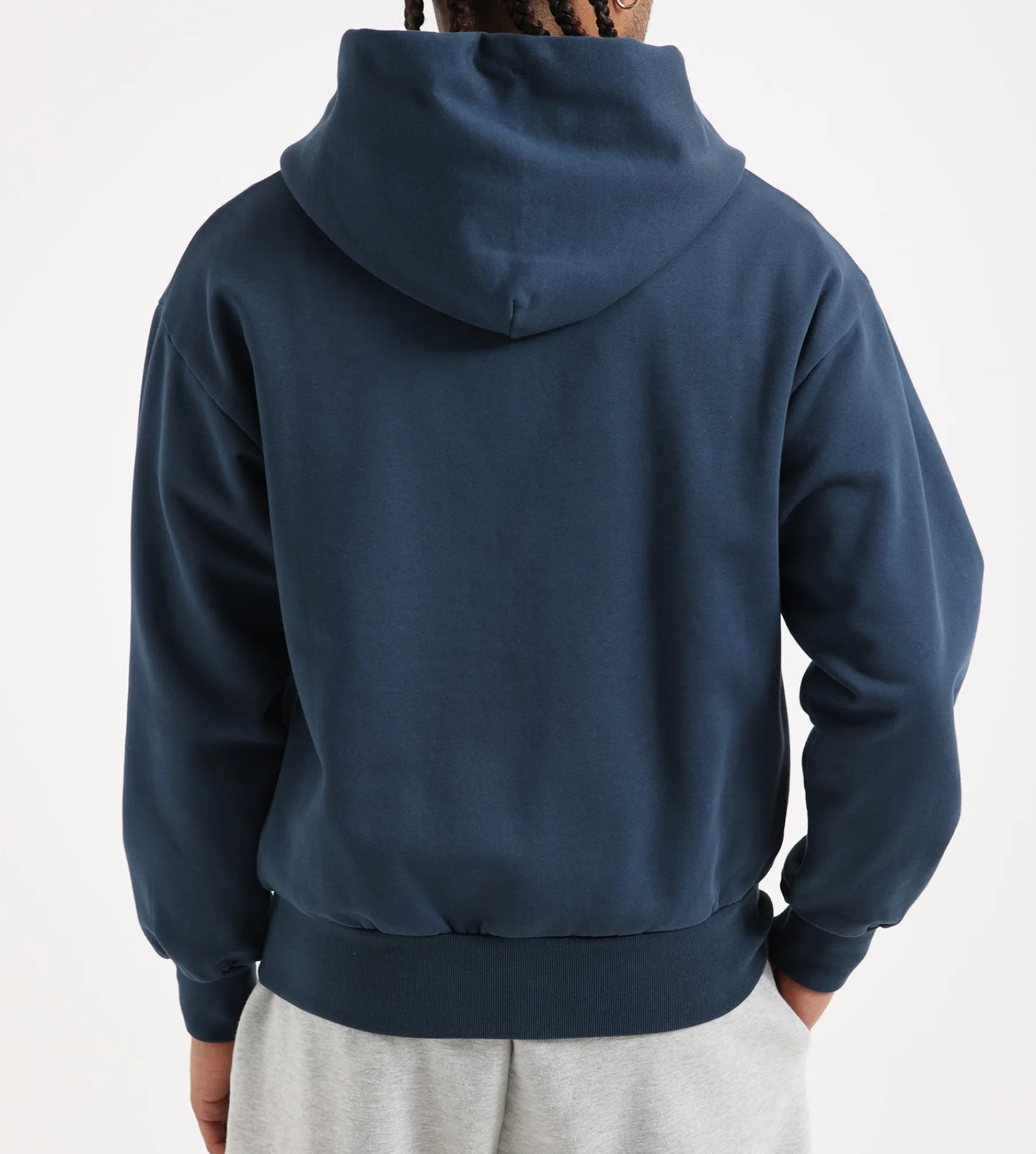No Problemo NYP Zip Through Hoodie Navy
