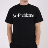 No Problemo Tee Black White