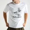 No Problemo Toboggan Tee White Black