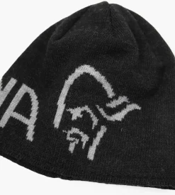 Norrøna /29 Merinoull Logo Beanie Caviar Melange