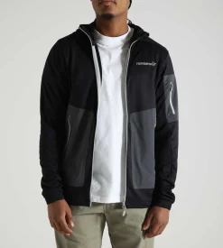 Norrøna Falketind Warm2 Stretch Hood Caviar Black