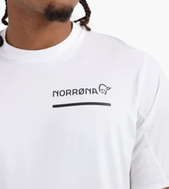 Norrøna Senja Equaliser Lightweight T-Shirt Snow White