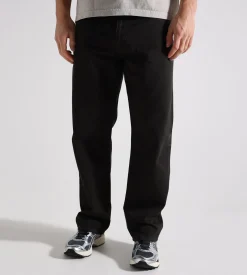 Norse Projects Mogens Relaxed 5 Pocket Heavy Twill Trousers Black