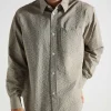 Norse Projects Ole Oversized Striped Shirt Clay