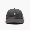 Norse Projects Twill Sports Cap Magnet Grey
