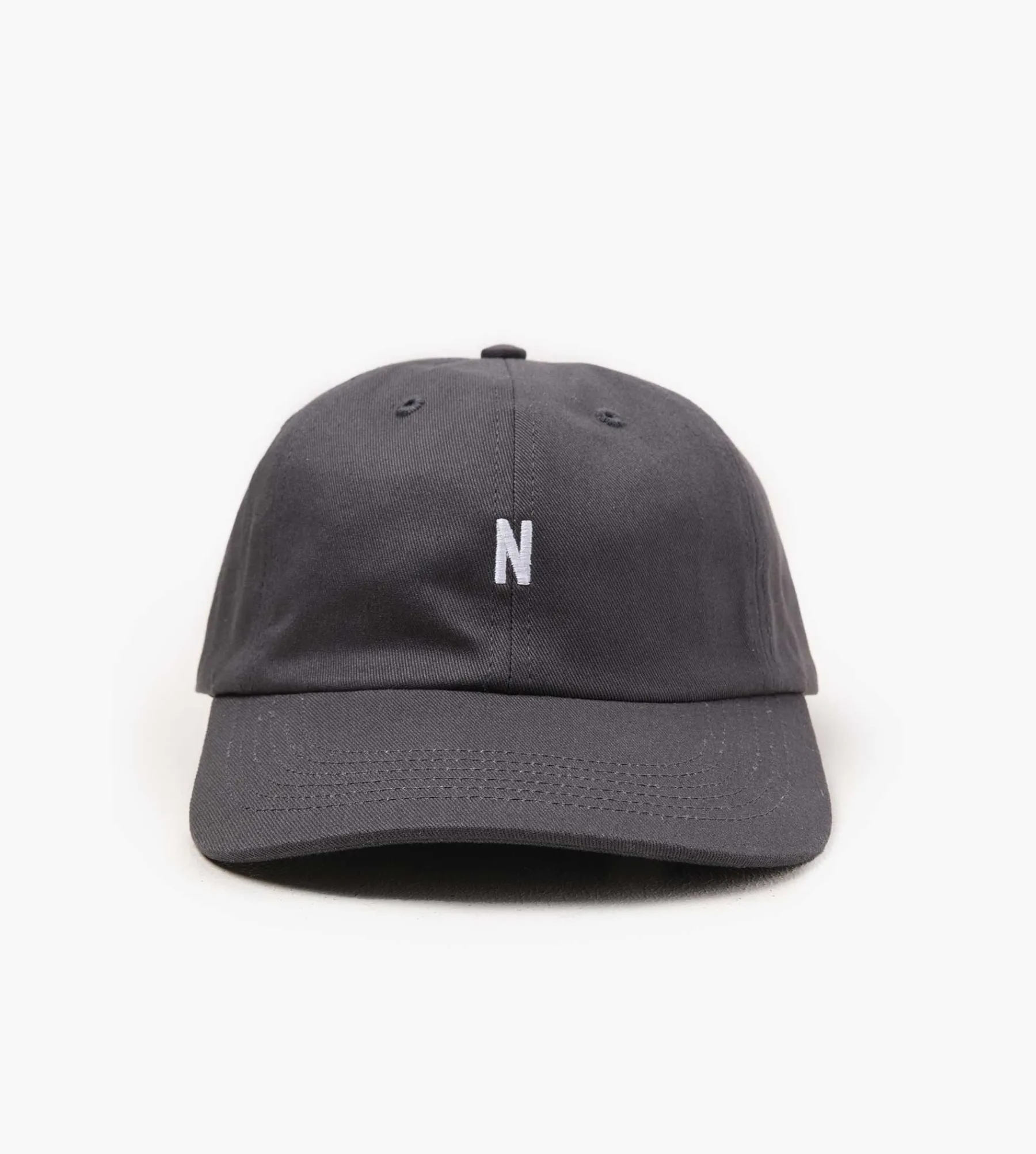 Norse Projects Twill Sports Cap Magnet Grey