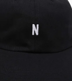 Norse Projects Twill Sports Cap Black