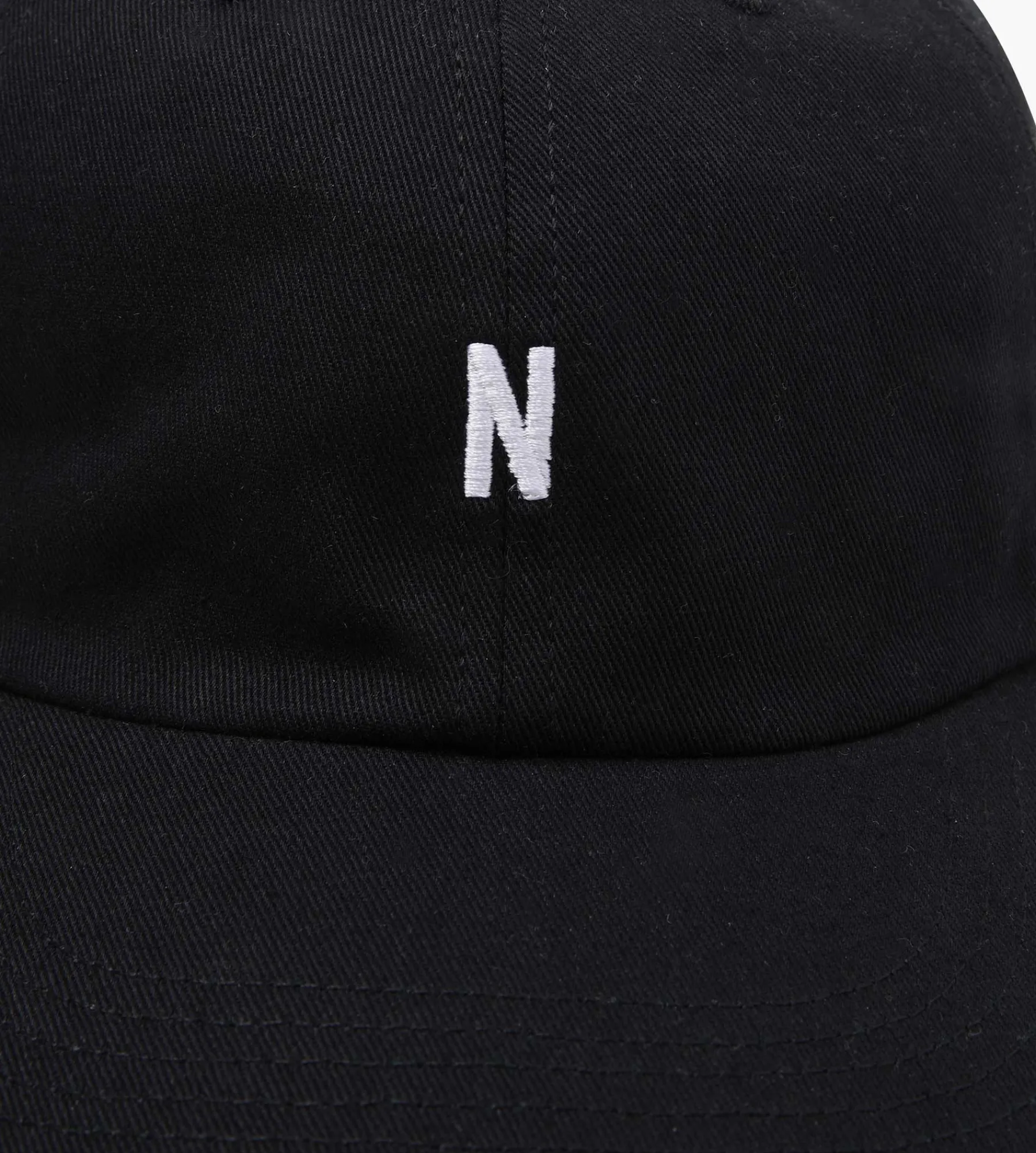 Norse Projects Twill Sports Cap Black